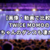 TWICE(トゥワイス)MOMO(もも)のお姉ちゃんのダンスも凄かった