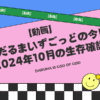 だるまいずごっどの今！ 2024年10月の生存確認！