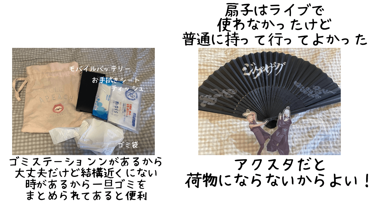 夏フェスの持ち物はこれでOK!luckyfes!インドアアラサー女のおすすめ品